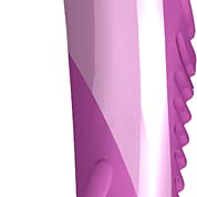 ShaveMOB Ladies Replacement Non-Slip Razor Handle - Pink and White