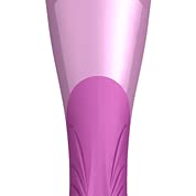 ShaveMOB Ladies Replacement Non-Slip Razor Handle - Pink and White