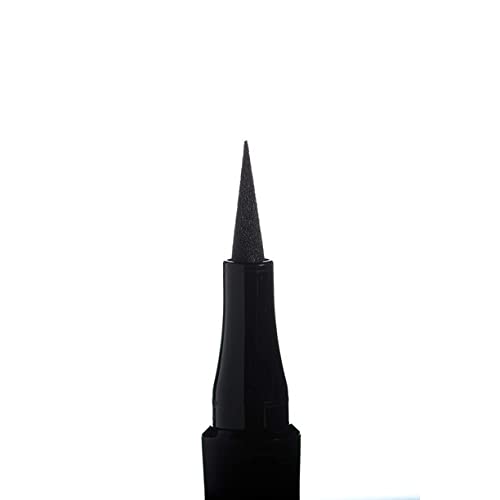 Eternal Liquid Professional Eyeliner Marker - Water and Sweat Resistant Non-Smudge with Matte Finish and Thin Tip for Sharp Intense Lines (Black)