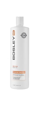 BosRevive Volumizing Conditioner for Thinning, Color/Chemically-Treated Hair - DHT Blocker, Sulfate-Free, Vegan, Biotin, Saw Palmetto & Rosemary