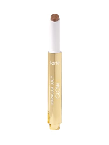 tarte maracuja juicy glow highlight - Highlighter with Vitamin E to Hydrate, Blur appearance for a Smooth Buildable Glow & Luminous Radiant Finish