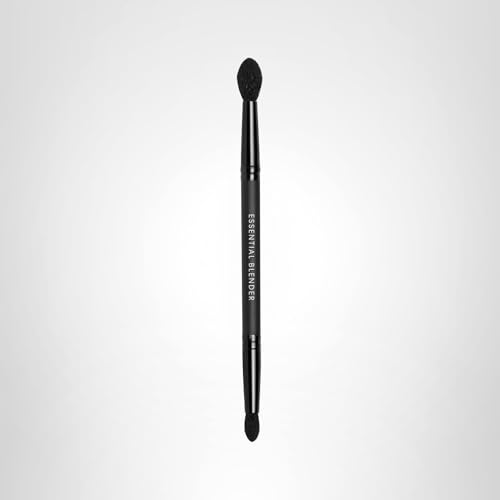 bareMinerals Essential Blender Dual-Ended Eye Brush, Tapered Edge Eyeshadow Brush to Blend, Pointed End to Diffuse Edges, Synthetic Fibers, Vegan