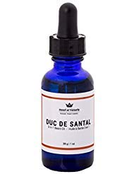HENRI ET VICTORIA Beard Oil Duc de Santal Fragrance | Canadian Made by Skilled Artisan | Moisturizing, Non-Greasy, Natural Ingredients | 28g (1oz)