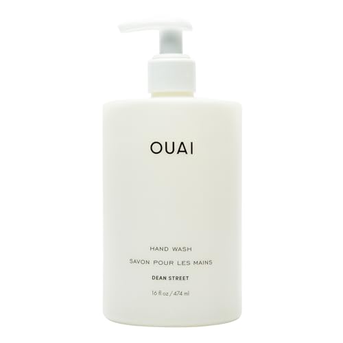 OUAI Hand Wash, Dean Street - Liquid Hand Soap with Jojoba, Avocado, & Rose Hip Oil for Replenished Skin - Gentle Exfoliating Kitchen & Bathroom Soap Beauty and Personal Care OUAI Default Title