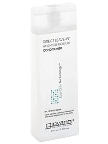 Giovanni Hair Care Products Cond, Direct Leave in TRT, 8.5 FZ (2 Pack)