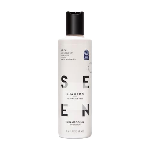 SEEN Shampoo, Fragrance Free - Non-Comedogenic Hair Shampoo- Dermatologist-Developed - Safe for Sensitive, Eczema & Acne Prone Skin Beauty and Personal Care SEEN Default Title
