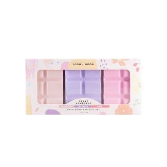 Joon X Moon Bath Bomb Gift Set, Lavender-Champagne-Rose 11 oz, Soothing Bath Soak for Relaxation and Hydrated Skin
