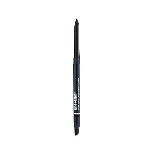 Lune+Aster Dawn To Dusk Kajal Eyeliner | Twist Up Applicator, Built-In Smudge Tip, Creamy Long-Wear Formula - High-Impact Black