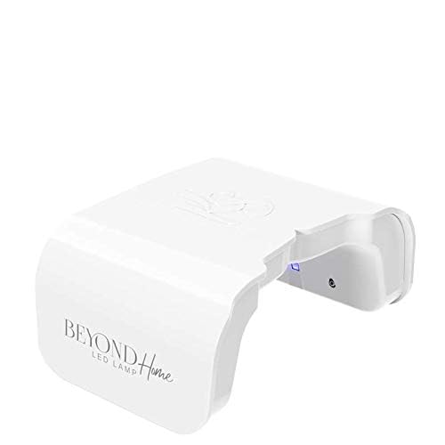 KIARA SKY UV Nail Lamp, LED Nail Lamp, Cordless & Rechargeable Nail Dryer Flash Cure UV Light for Gel Nail Polish - Beyond Home, White Beauty & Personal Care KIARA SKY