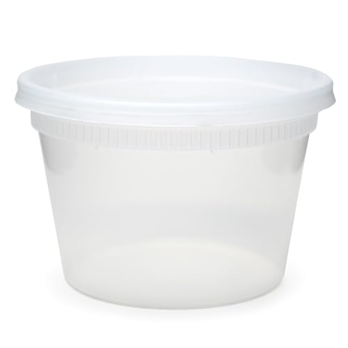 Pactiv Evergreen Newspring DELItainer Microwavable Container, 16 oz, 2 x 2 x 2, Clear, Plastic, 240/Carton