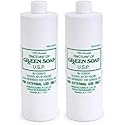 Cosco Green soap 2 X 8 Ounce Pure Green Soap Tattoo Medical Supply 8oz Bottle, 8 Fl Ounce