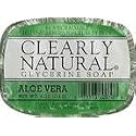 Clearly Natural Soap Bar Glyc Aloe Vera Beauty & Personal Care Clearly Natural