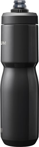 CamelBak Podium Steel Insulated Stainless Steel Bike Water Bottle Black, 22oz