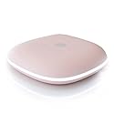 Mavoro LED Lighted Travel Makeup Mirror | 1x/10x Magnification | Rechargeable USB-C | Pocket & Purse Portable Lighted Travel Makeup Compact Mirror