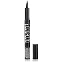Palladio Fifty-Fifty Eye Liquid Liner, Dual Ended, Professional Eye Styling, Ultra-Soft Kajal crayon and Super Precise Fiber Tip Liner, Smoky