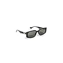 Gucci Women's GG1534S Sunglasses, Black-Black-Grey, One Size