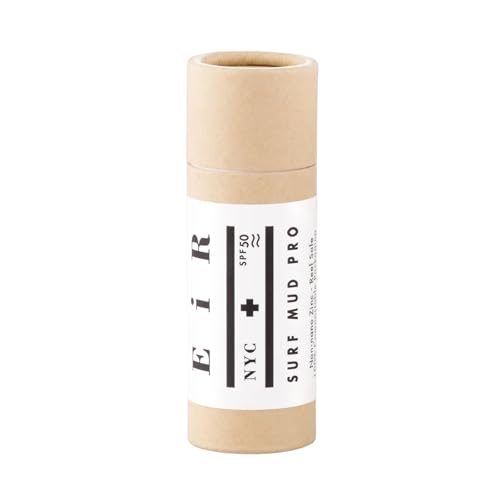 EiR NYC Organic Surf Mud Pro Sunscreen Stick - Non-Nano Zinc Oxide - Cruelty Free - Coconut, 1.5 Oz