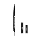 Absolute New York Perfect Eyebrow Pencil Dual-Ended To Shape, Fill, and Define Eyebrows (MEBP01 Black Hard)