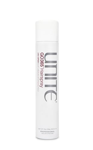UNITE Hair - GO365 Hairspray - Adjustable 3-in-1 Professional Styling Hairspray - Flexible, Non-Flaking Hold for Soft, Medium, or Strong Control