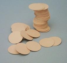Compressed Facial Sponges -Natural Beige- Pack of 12