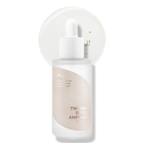 ISNTREE TW?Real Bifida Collagen Ampoule 50?ml, 1.69?fl?oz | Korean Skincare | Serum with 88% Bifida Ferment & Peptides | Skin Barrier Repair