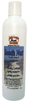 All Natural, Handmade, Beach Nut Lotion by Amish Country Essentials. 8oz Beauty & Personal Care Outland Oddities