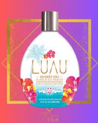 Tan Asz U Luau Advanced 200X Island Black Bronzer Dark Tanning Lotion Accelerator for Indoor Tanning Beds 13.5 fl. oz.