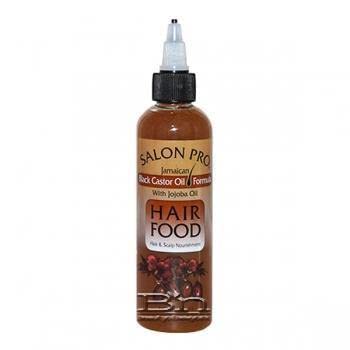 Salon Pro Hair Food, Coconut Oil With Almond & Olive Oil, 4 Ounce