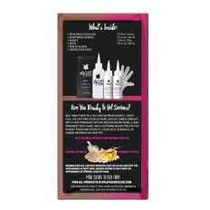 SPLAT MELTS COMPLETE KIT WITH BLEACH AND 2 SEMI-PERMANENT HAIR COLORS (Mixed Berries & Milk Chocolate)