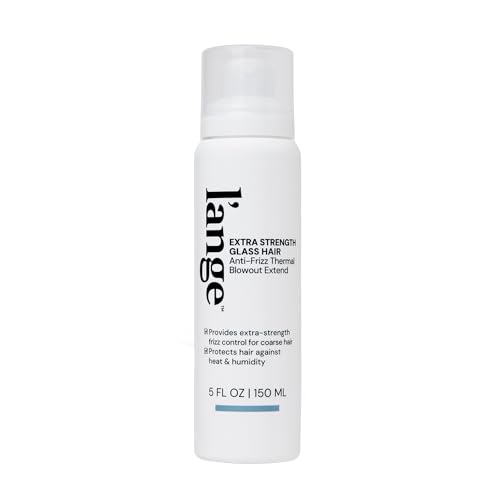 L'ANGE HAIR Extra Strength Glass Hair Anti-Frizz Thermal Blowout Extend | High-Performance Heat Protectant Spray for Ultimate Frizz Control & Shine |