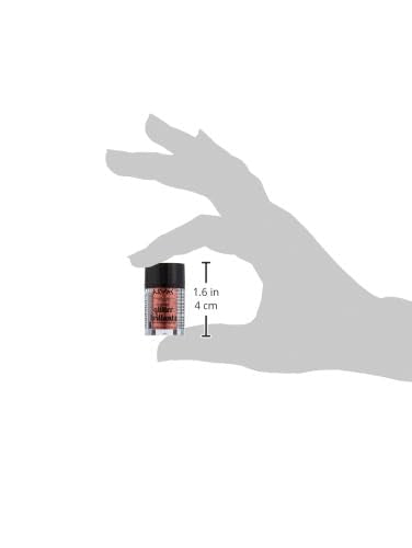 NYX Nyx professional makeup face & body glitter, copper, 0.08 ounce