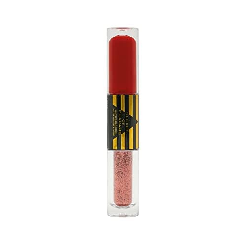 EBIN NEW YORK Secret of Pharaoh Glitter Duo Stick Love Spell | Dual-Ended Primer & Glitter Face Makeup Stick | Creamy Long-Lasting Shimmer Finish |