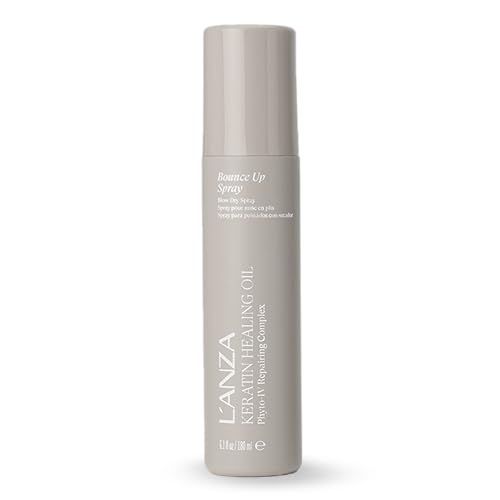L'ANZA Keratin Healing Oil Bounce Up Hair Spray, Boosts Volume and Shine, With a Weightless Formula, For an Extra Push of Plump, Body & Bounce (6.1 Fl