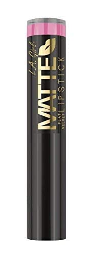 L.A. Girl Matte Flat Velvet Lipstick, Love Story, 0.1 Ounce
