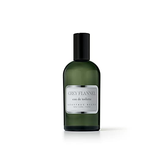 Geoffrey Beene Grey Flannel Men's Perfume, Eau De Toilette Daytime Luxurious Spray, Gift for Him, 4 oz