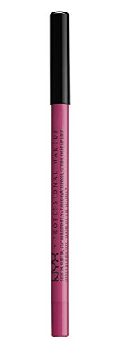 NYX PROFESSIONAL MAKEUP Slide On Lip Pencil, Lip Liner - Fluorescent (Magenta With Blue Undertone)