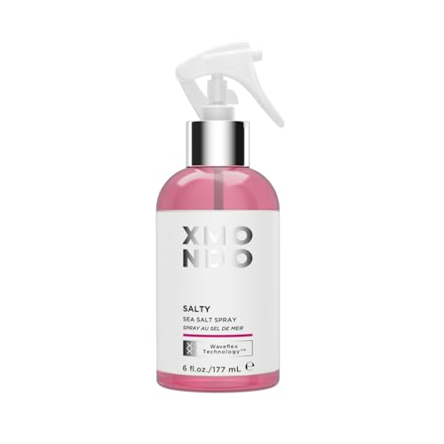 XMONDO Hair Salty Sea Salt Spray - Vegan Formula with Natural Minerals, Seaweed Extracts, and Baobab Oil to Fight Static, Enhance Hydration, and Add