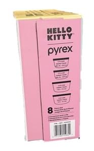 Pyrex Hello Kitty Decorated Glass Storage Containers (2025 edition)