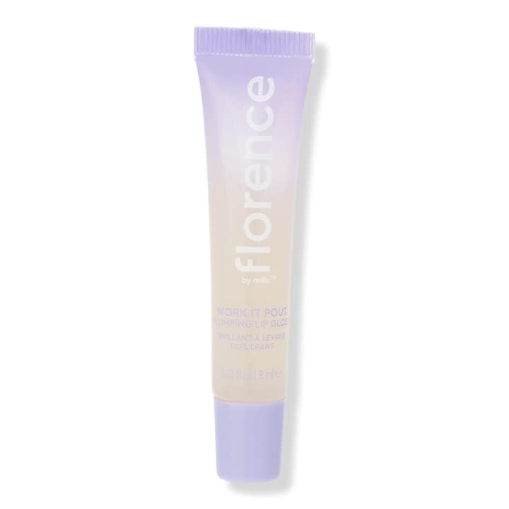florence by mills Work It Pout Plumping Lip Gloss, Sunny Hunny, 0.27 oz/8 ml