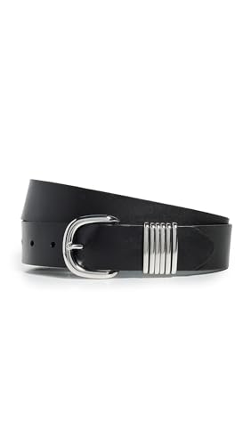 Madewell Women's Multi Keeper Belt, True Black, M