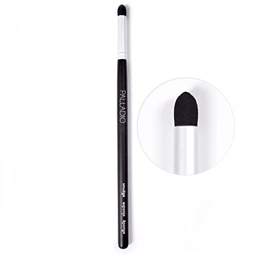 Palladio Smudge Brush, Pointed Sponge Applicator Flawless Blending, Smooth Finish, Synthetic Sponge, Soft Feel, Comfortable Grip, Professional