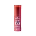 p?rlisse ViVi Glow BB Blush Stick for Cheeks - Blendable Cream Stick Blush with Hyaluronic Acid, Jasmine & Cornelian Cherry - Hydrating & Dewy Finish