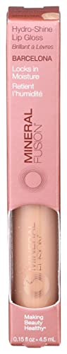 Mineral Fusion Hydro-Shine Lip Gloss, Barcelona, 0.15 Ounces