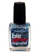 Sally Hansen Treatment Big Glitter Top Coat Nail Color, Meteor Light, 0.4 Fluid Ounce Beauty & Personal Care Sally Hansen
