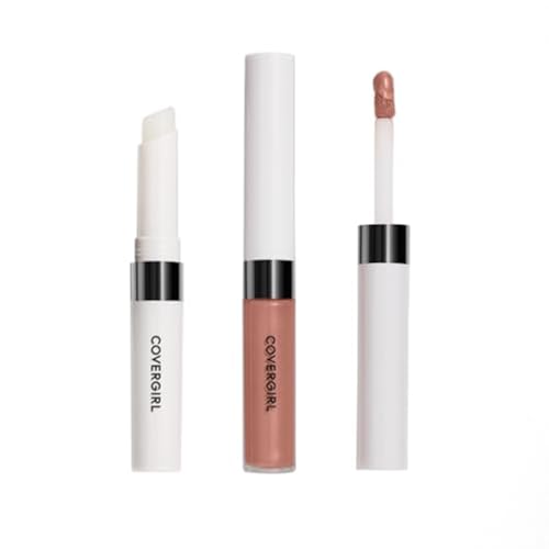 COVERGIRL Outlast All-Day Lip Color With Topcoat, 577 Spiced Latte