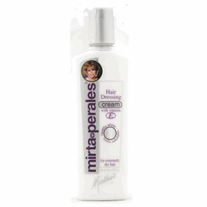 Mirta De Perales Hair Dressing Cream with Vitamin E, 4oz Travel Size
