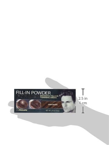 LISA RACHEL Cyg Fill in Powder Men, Dark Brown