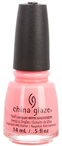 China Glaze Nail Lacquer with Hardeners:Shocking Pink Beauty & Personal Care China Glaze