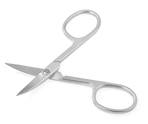 Micro Serrated INOX Stainless Steel Nail Scissors German Nail Cutter. Made in Solingen, Germany