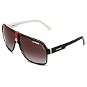 Carrera unisex adult Carrera 33/S Sunglasses, Black Crystal White/Gray Gradient, 62mm 11mm US